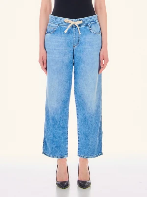 Liu Jo Cropped Jeans With Drawstring LIUJO