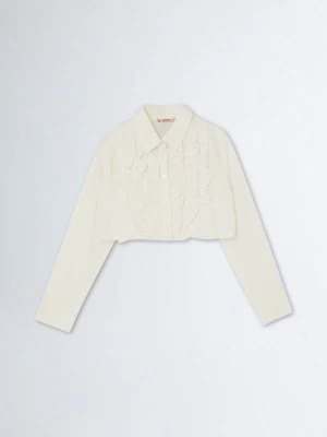 Liu Jo Cropped Shirt With Ruching LIUJO