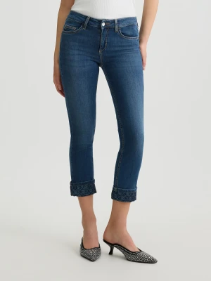 Liu Jo Cropped Skinny Jeans With Turn-ups LIUJO
