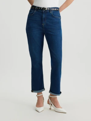 Liu Jo Cropped Straight-leg Jeans With Belt LIUJO