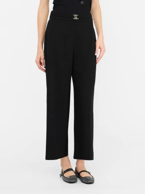 Liu Jo Cropped Trousers With Belt LIUJO