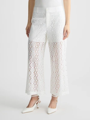 Liu Jo Cropped Trousers With Embroidery LIUJO