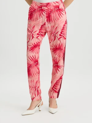 Liu Jo Trousers With Floral Print LIUJO