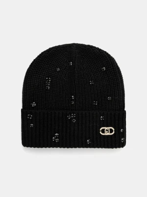 Liu Jo czapka kolor czarny 2F5017.M0300