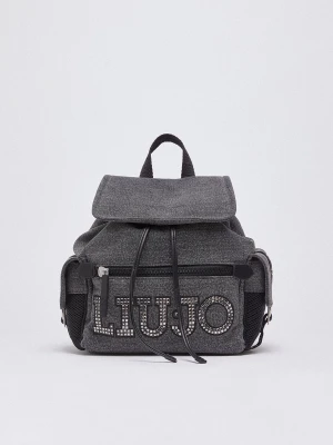 Liu Jo Denim Backpack With Logo LIUJO