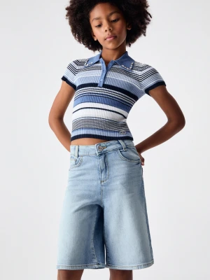 Liu Jo Denim Bermuda Shorts
