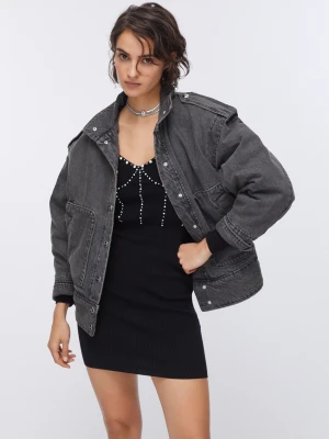 Liu Jo Denim Jacket With Embroidery On The Back