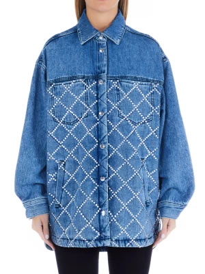 Liu Jo Denim Jacket With Rhinestones LIUJO