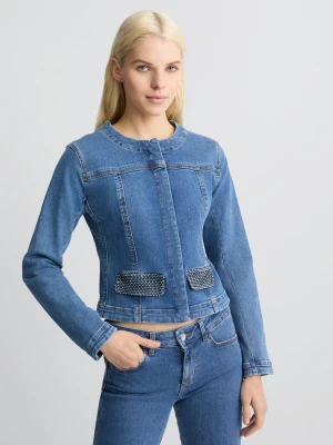 Zdjęcie produktu Liu Jo Denim Jacket With Rhinestones LIUJO
