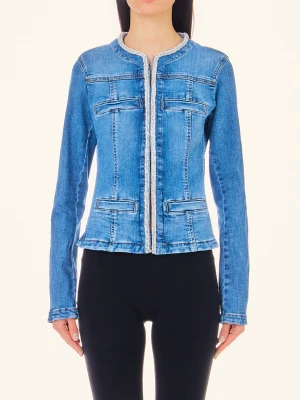 Liu Jo Denim Jacket With Rhinestones LIUJO