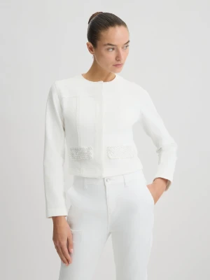 Liu Jo Denim Jacket With Rhinestones LIUJO