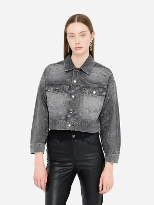 Liu Jo Denim Jacket With Rhinestones LIUJO