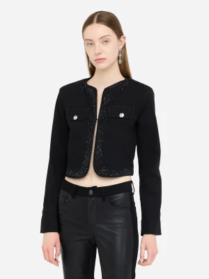 Liu Jo Denim Jacket With Rhinestones LIUJO
