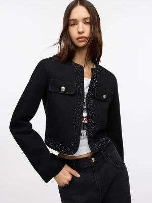 Liu Jo Denim Jacket With Rhinestones LIUJO