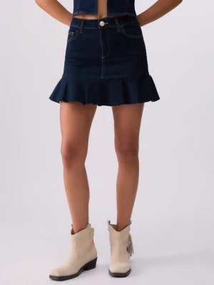 Liu Jo Denim Mini Skirt