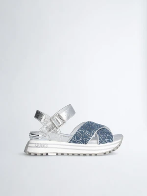Liu Jo Denim Platform Sandals LIUJO