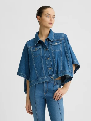 Liu Jo Denim Poncho Jacket LIUJO