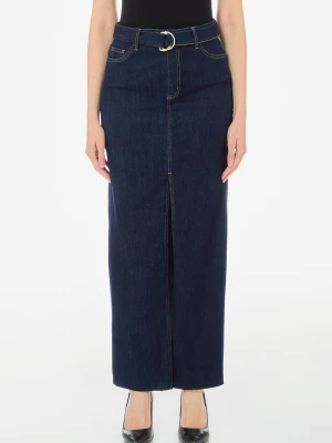 Liu Jo Denim Skirt With Belt LIUJO