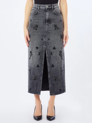 Liu Jo Denim Skirt With Gemstones