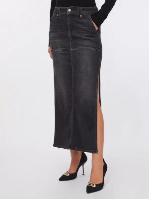 Liu Jo Denim Skirt With Slits LIUJO