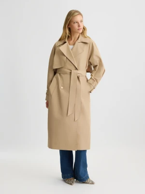 Liu Jo Double-breasted Cotton Trench Coat LIUJO