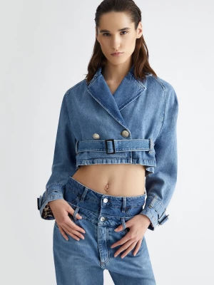 Liu Jo Double-breasted Denim Jacket LIUJO