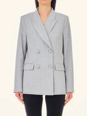 Liu Jo Double-breasted Pinstripe Blazer LIUJO