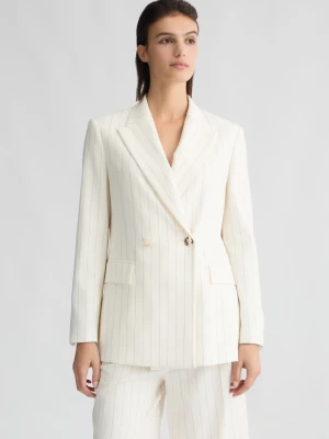 Liu Jo Double-breasted Pinstripe Blazer LIUJO