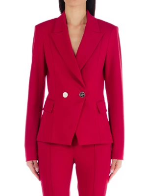 Liu Jo Double-breasted Red Blazer LIUJO