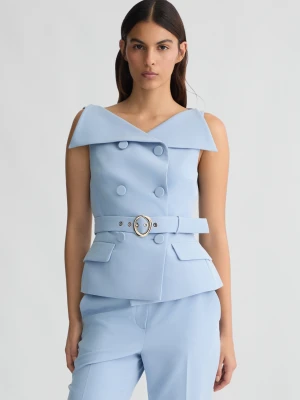 Liu Jo Double-breasted Waistcoat With Belt LIUJO