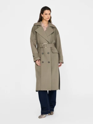 Liu Jo Double-breasted Wool Trench Coat LIUJO
