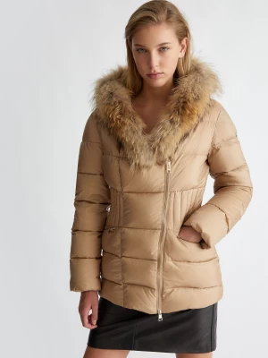 Liu Jo Down Jacket With Fur Detail LIUJO