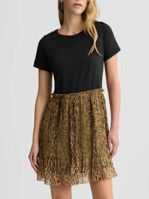 Liu Jo Dress With Animal Print LIUJO