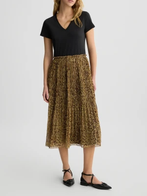 Liu Jo Dress With Animal Print LIUJO