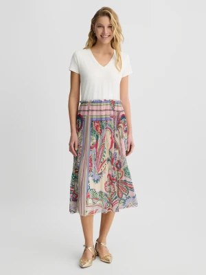 Liu Jo Dress With Foulard Print LIUJO
