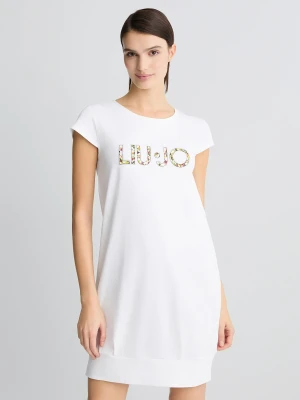 Liu Jo Dress With Logo And Gemstones LIUJO