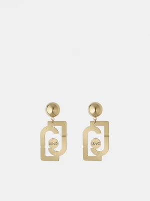 Liu Jo Drop Earrings With Logo