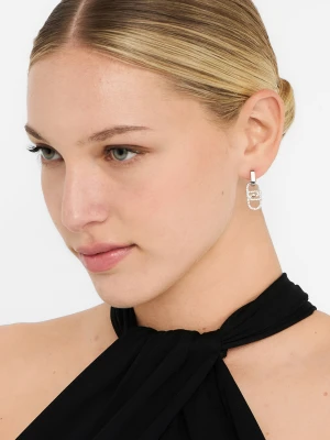 Liu Jo Drop Earrings With Logo LIUJO