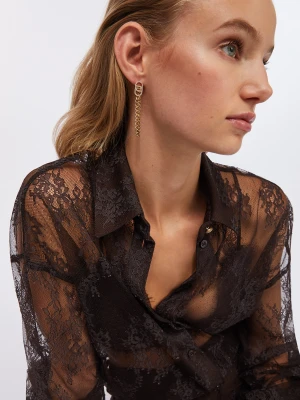 Liu Jo Drop Earrings With Logo LIUJO