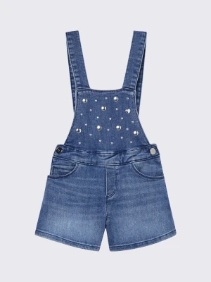 Liu Jo Dungarees With Bejewelled Embellishment LIUJO