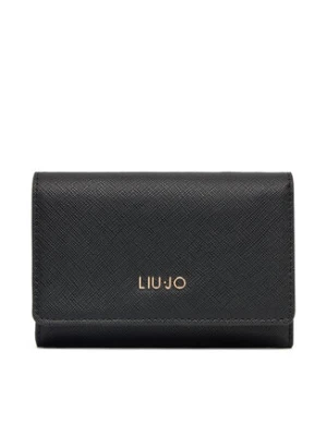 Liu Jo Duży Portfel Damski M Trifold AA5167 E0087 Czarny