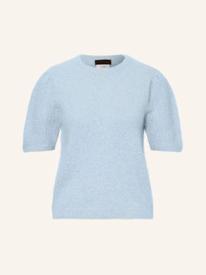 Liu Jo Dzianinowa Koszulka Z Dodatkiem Alpaki blau