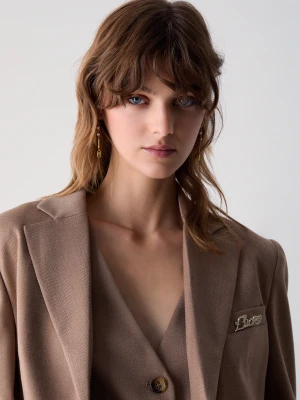 Liu Jo Earrings With Details Geometric złoty
