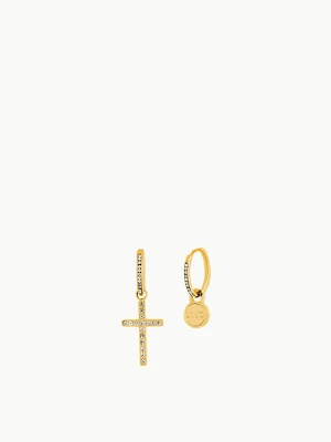 Liu Jo Earrings With Logo And Cross LIUJO