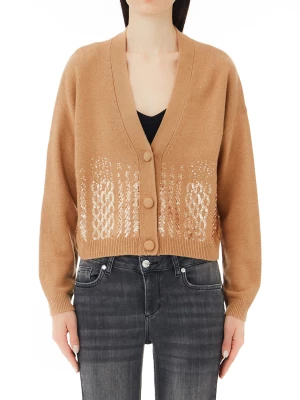 Liu Jo Eco-friendly Cardigan With Sequins LIUJO