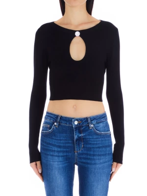 Liu Jo Eco-friendly Knit Crop Top LIUJO