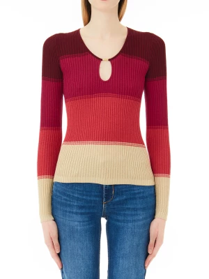 Liu Jo Eco-friendly Striped Sweater LIUJO