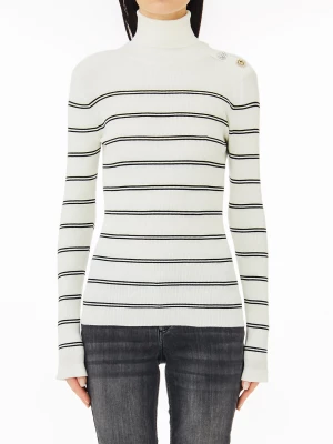 Liu Jo Eco-friendly Striped Turtleneck LIUJO