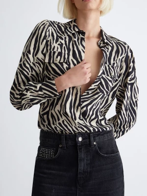 Liu Jo Eco-friendly Zebra Print Shirt LIUJO