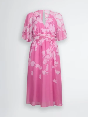 Liu Jo Elegant Dress With Cape